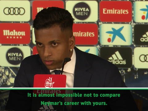 I want to be the first Rodrygo, not the next Neymar - Rodrygo