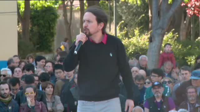 Pablo Iglesias: Los poderes económicos volverán a presionar para que haya un acuerdo entre Sánchez y Rivera