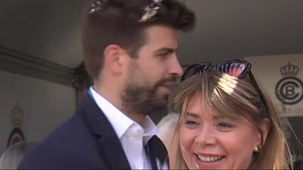 Piqué acude al Conde de Godó y disfruta de la victoria de Nadal