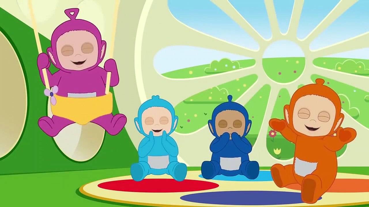 Teletubbies  NEW Tiddlytubbies 2D Series!  Episode 8: The Frisbee  Videos For Kids