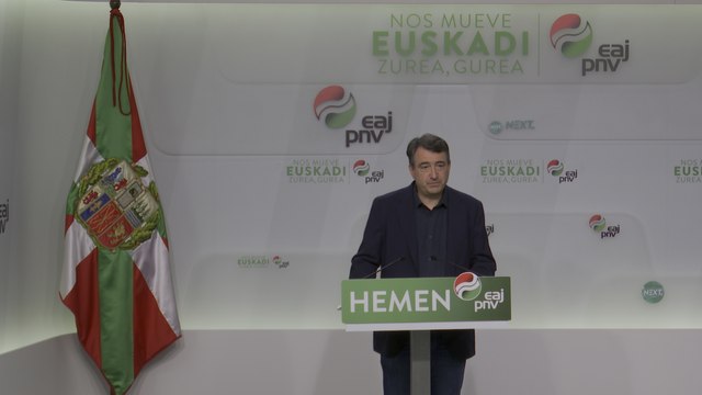 Aitor Esteban, cabeza de lista del PNV al Congreso por Bizkaia