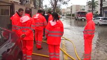 Más de 300 litros de agua por metro cuadrado en Jávea