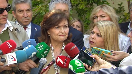 Calvo dice que Sánchez va al debate "con la tranquilidad" de haber dado soluciones a España