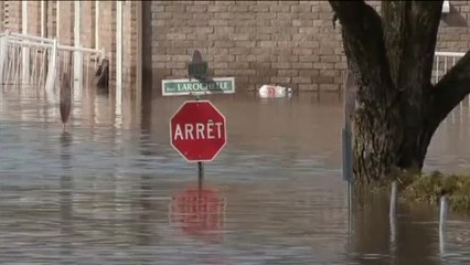 Un temporal provoca graves inundaciones en Canadá