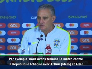 Brésil - Tite : "L'idée c'est de donner de la liberté à Coutinho"