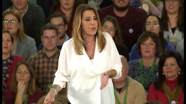 Susana Díaz agradece a Sánchez su apoyo durante la campaña