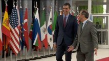 Sánchez participa en su primer G20, marcado por la tensión entre potencias