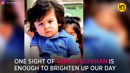 Taimur Ali Khan hangs on to dad Saif Ali Khan in this viral photo