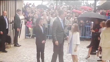 Protocolo real cumplido al máximo en la Misa de Resurección en Palma