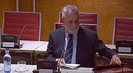 Griñán rechaza responder al PP en el Senado por los ERE