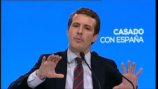 Casado: Sánchez lleva toda la legislatura en modo avión y le importa un bledo España