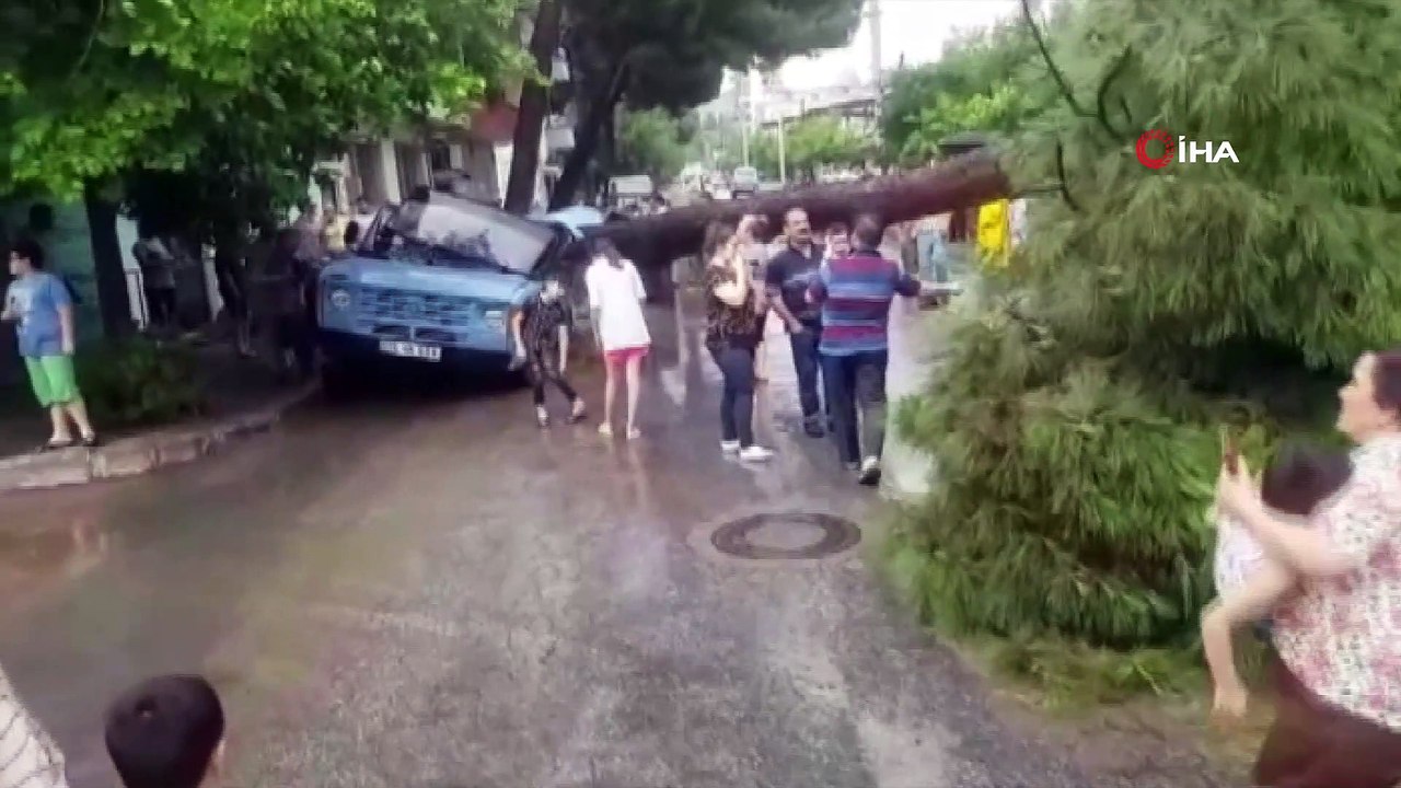Venedik değil, Nazilli...Yağış ve fırtına sonra...