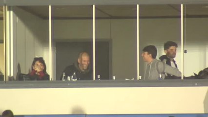 Zidane, testigo de la victoria del Castilla ante el Fabril