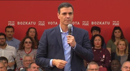 Sánchez irá a los debates "con guante blanco"