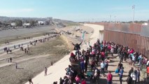 La situación de la Caravana de migrantes se agrava en la frontera con EEUU
