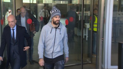 Gerard Piqué declara en la Ciutat de la Justícia