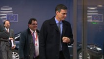 Llegada de Pedro Sánchez a la Comisión Europea