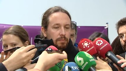 Pablo Iglesias: "Nunca la televisión pública puede trabajar a favor de un Gobierno"