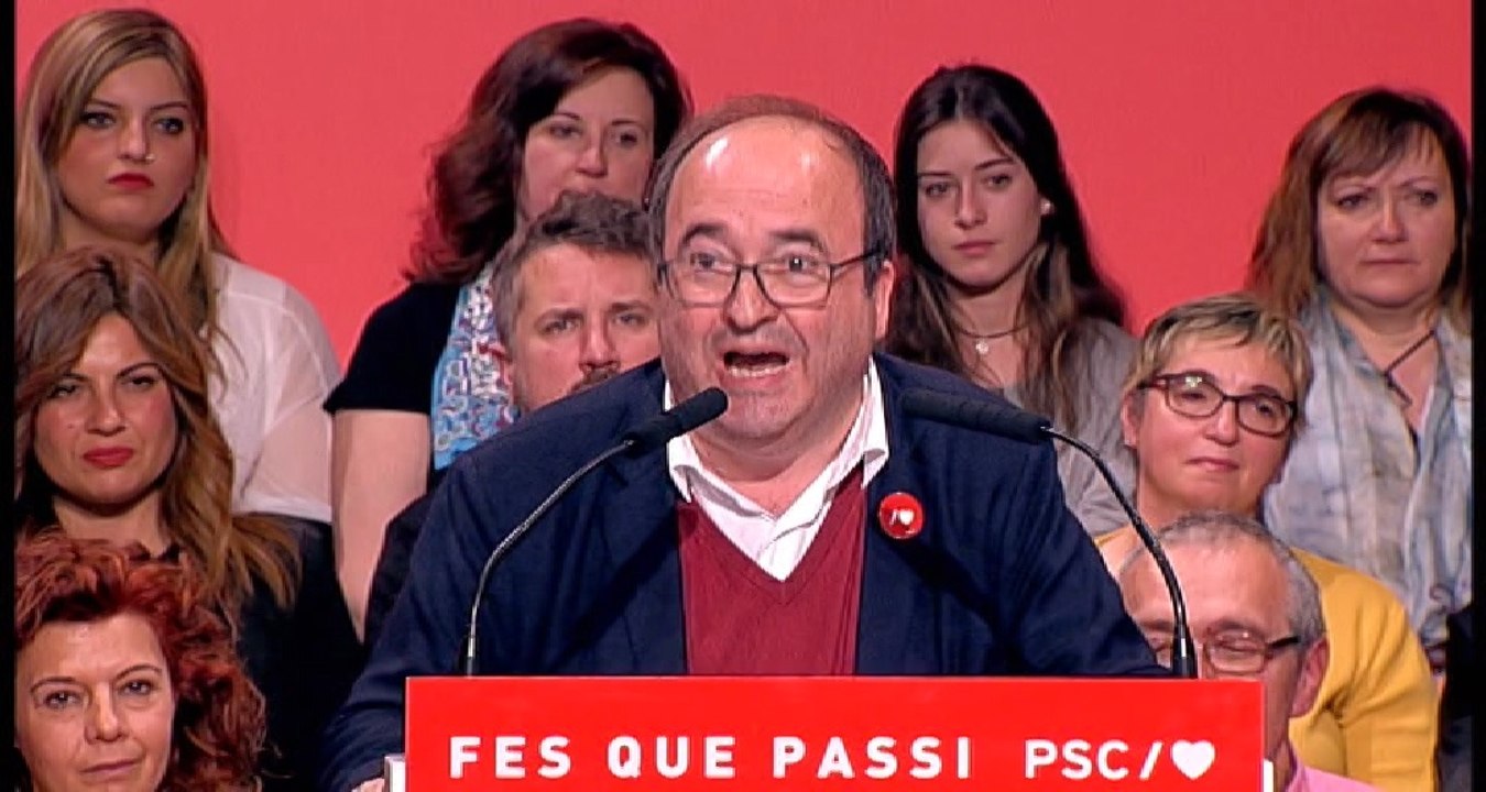 Iceta: "Los independentistas van a renunciar a dividir Cataluña"