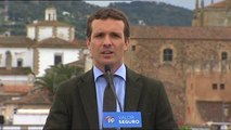 Casado critica a Sánchez y a RTVE por el cambio de fecha del debate: 