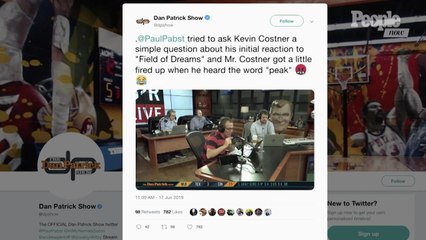 Field of Bleeps! Kevin Costner Accidentally Drops the F-Bomb on Live Radio Broadcast