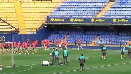 El Villarreal ultima los detalles antes de visitar al Valencia