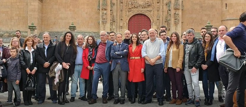Arrimadas en Salamanca