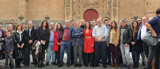 Arrimadas en Salamanca