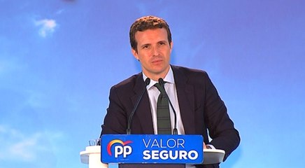 Casado acusa a Sánchez de estar "patrocinando la sedición"