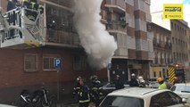 Dos heridos por un incendio provocado en la vivienda de ellos