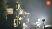 Un incendio en una nave de Meruelo, Cantabria
