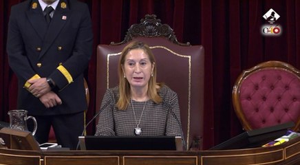 Ana Pastor critica a los grupos por actitudes "impresentables" y denuncia machismo