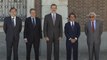 El Rey Felipe VI junto a Rajoy, Zapatero, Aznar y Felipe González