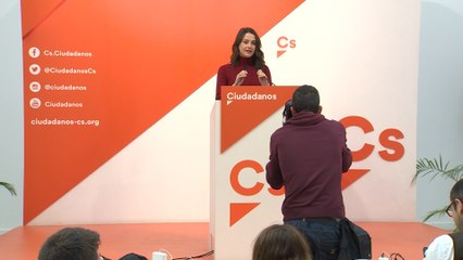 Télécharger la video: Inés Arrimadas en rueda de prensa