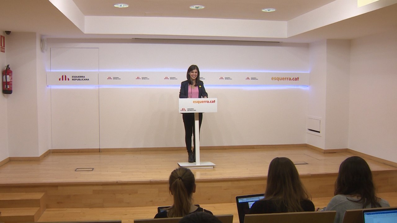 Portavoz de ERC, Marta Vilalta