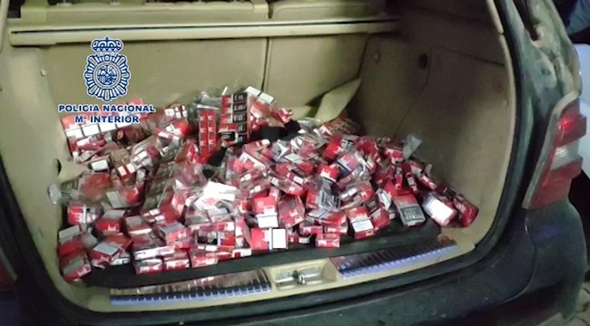 Intervenidas en La Línea más de 500.000 cajetillas de tabaco contrabando durante 2018