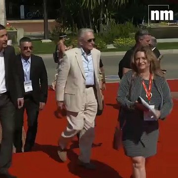 Michael Douglas est arrivé au Festival télé de Monte-Carlo