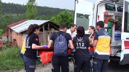 Kamyonet ile otomobil çarpıştı: 1 ölü, 5 yaralı