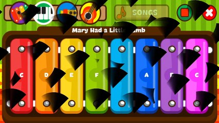 Mary Had A Little Lamp For Children ( Music Of Guitar, Piano, Trumpet, Xylophone )