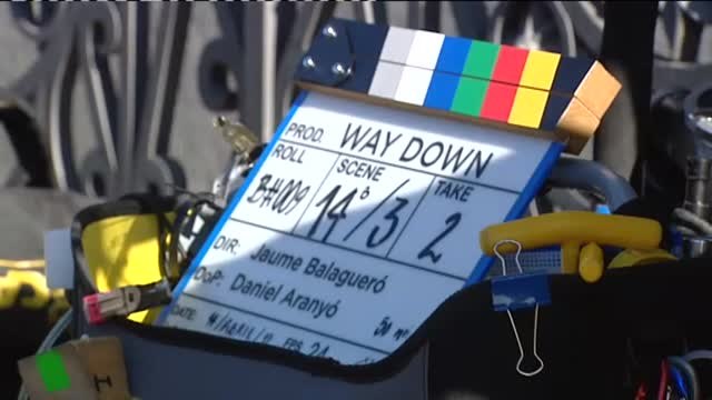 El rodaje de una película cierra al tráfico el centro de Madrid durante 16 horas