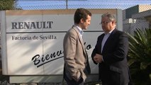 Casado visita la fábrica de Renault en Sevilla