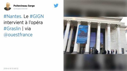Nantes. Une opération du Raid en cours à l’opéra Graslin, les spectateurs évacués