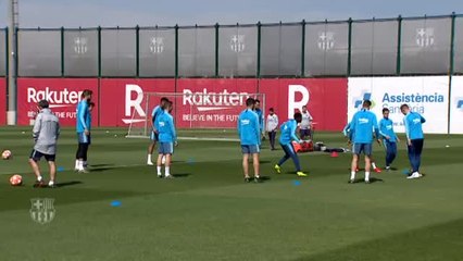 El Barça recupera fuerzas pensando en la Champions