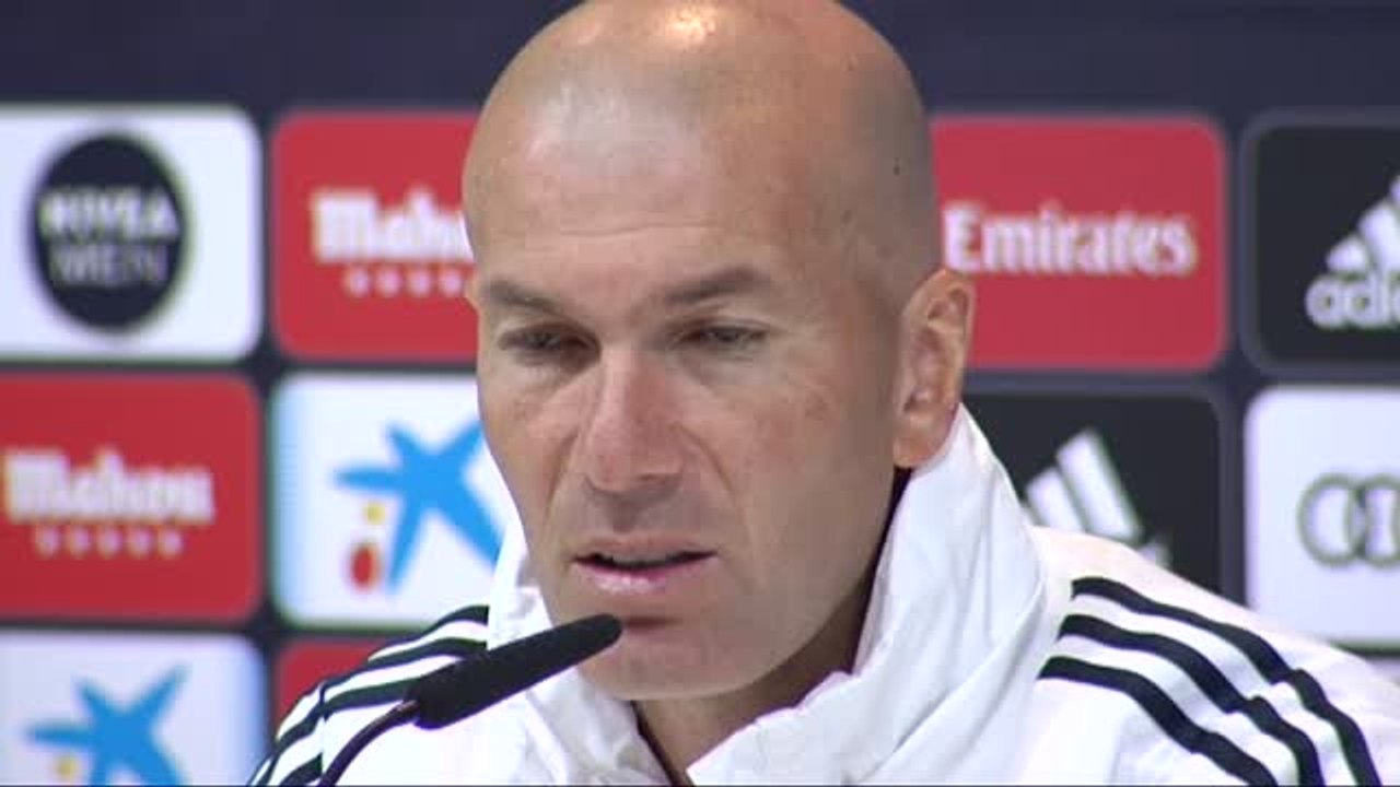 Zidane: "Aquí hay muchos jugadores que pueden hacer caja para el club"