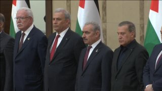 Mohamed Shtaye toma posesión como primer ministro de Palestina