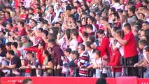15.000 aficionados del Sevilla FC acuden al Ramón Sánchez - Pizjuán a apoyar a su afición