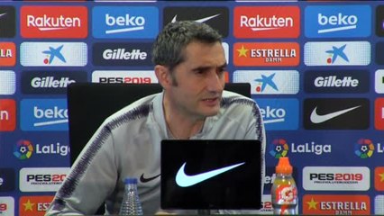 Valverde: "Es posible que Messi descanse"