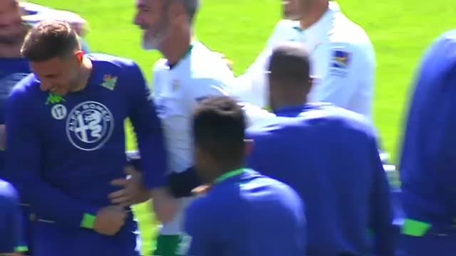 El Betis está listo para el derbi en Sevilla