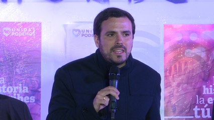 Garzón: "Es el momento de darle la vuelta a los recortes"