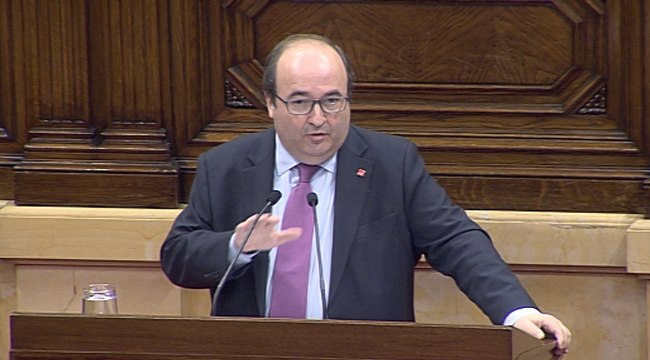 Iceta plantea a Torra convocar elecciones